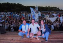 El Intendente brindó la bienvenida a miles de jóvenes scouts en el campamento Nacional