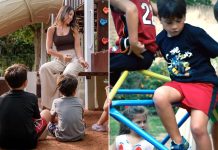 Antonela Roccuzzo compartió una foto y el short de fútbol de un equipo argentino que lució Mateo Messi despertó comentarios