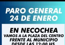 La CGT anuncia convocatoria a la plaza Dardo Rocha el 24 de enero