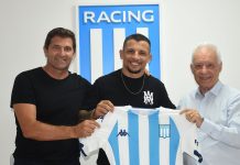 Nuevo conflicto de Emiliano Vecchio en Racing: faltó por segundo día a la pretemporada y su futuro en el club es una incógnita