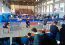 El Polideportivo Municipal recibe una fecha provincial de tenis de mesa