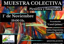 Invitación a muestra pictórica y fotográfica