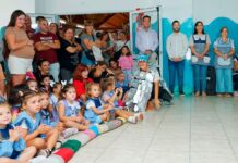 Con la presencia del Intendente, el Jardín Municipal “Lassalle” dio inicio al año educativo