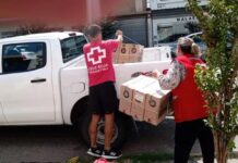 Voluntarios de Cruz Roja Necochea parten a ayudar a Bahía Blanca