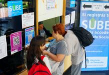 Con importante concurrencia en las unidades SUBE comenzó la inscripción al Boleto Estudiantil