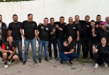 Bahía Blanca: FLETEROS recolectó y entregó donaciones y trabajó con directivos del Club Liniers en la logística