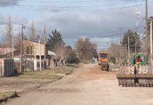 Se realizaron trabajos de entoscado para una mejor transitabilidad en Juan N. Fernández