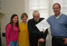 Distinguieron a Jorge Nista y a un grupo de escritores