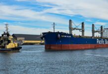 Puerto Quequén cierra mayo con 9 movimientos de busques en 1 día