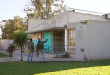 Avanza la obra de reparación y ampliación del techo en el Jardín Maternal “Pichi Huinca”