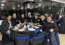 Fleteros celebró la jornada democrática con una cena en el predio 29 de Noviembre
