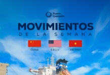 Movimientos de la semana en #PuertoQuequen