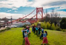 Necochea festeja la Independencia a puro folclore con el 3º Encuentro Regional de Peñas