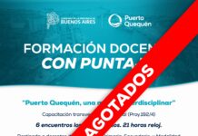 Se completaron los cupos del curso con puntaje que abrió Puerto Quequén