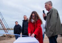 Puerto Quequén acompañó la ceremonia de bautismo y botadura del «CODASTE»