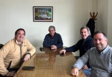 Bernardo Amílcar y Guillermo Sánchez se reunieron con autoridades de la Usina Popular Cooperativa para avanzar en soluciones clave para el distrito