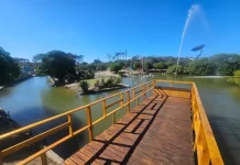Se inauguró un nuevo muelle en el Lago de los Cisnes