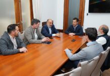 El Intendente recibió a dirigentes de URGARA y al Presidente del Consorcio del Puerto de Bahía Blanca