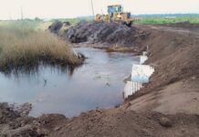 Finalizó el reacondicionamiento del puente que cruza el canal Los Ángeles II