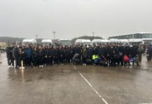 Una masiva delegación de Necochea parte a las finales de los Juegos Bonaerenses