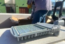 Culminó una nueva etapa del plan de iluminación Led con la colocación de más de 2400 luminarias