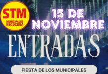 Ya están a la venta las entradas para la gran Fiesta de los Municipales