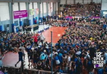 Con un cierre masivo en el Polideportivo Municipal finalizó el 12º Open Neco de Vóley