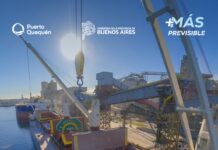 Puerto Quequén aportando su granito al mundo