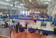 Con récord de participación, Necochea fue sede de la final provincial de tenis de mesa