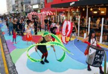 El intendente Arturo Rojas reconoció el trabajo colectivo en la puesta en valor de la Peatonal 83