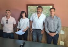 El intendente puso en funciones a Diego Angeli como nuevo delegado de La Dulce