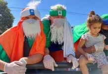 Los Reyes Magos se preparan para llegar con caramelos a miles de niños en Quequén