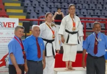 Rosa Parson campeona internacional de katas y múltiple medallista en kumite
