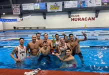 Huracán se consagró campeón y desató un festejo alocado en la pileta del Club