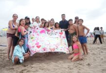 Con un acto multitudinario en la playa concluyó el programa de Escuelas de Verano 2026