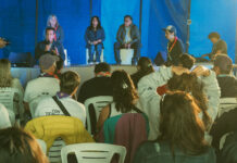 El Intendente visitó el campamento scout “Rover Moot” y encabezó un foro sobre participación política
