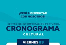 Cronograma cultural del Centro de Interpretación Portuaria