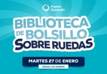 Puerto Quequén invita a la «Biblioteca de bolsillo sobre ruedas»