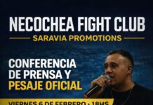 Convocatoria a Medios – Pesaje Oficial Necochea Fight Club