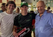 Los festejos de Franco: “Gracias a todos por acompañarme en este debut tan soñado”