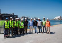 Puerto Quequén amplía potencia eléctrica en tres de sus sitios