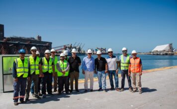 Puerto Quequén amplía potencia eléctrica en tres de sus sitios