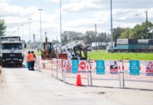 Comienza una obra clave en Avenida Almirante Brown
