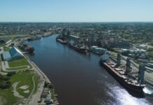 Operatividad total en Puerto Quequén: los seis muelles operan en simultáneo