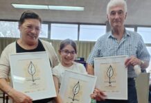 Entrega de reconocimientos en la Biblioteca Andrés Ferreyra a los socios más lectores