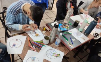 Puerto Ciudad Inclusiva realizó un taller de estimulación neurocognitiva en el Hogar Los Nonos
