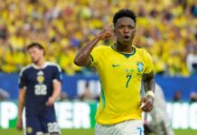Brasil, con Vinicius y al vuelta de Neymar: victoria con autoridad y primero