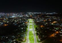 Avanza en la modernización del alumbrado público para consolidar un corredor vial seguro