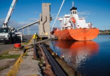 Puerto Quequén avanza con obras clave de infraestructura para consolidar la seguridad y operatividad de sus muelles