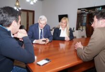 El Intendente encabezó un encuentro institucional para fortalecer los lazos con el Consulado de Italia